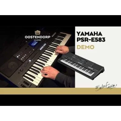 Yamaha 61-Key Professional Touch-Sensitive Composition Keyboard for Beginners and Professionals with Auto Rhythms - Black